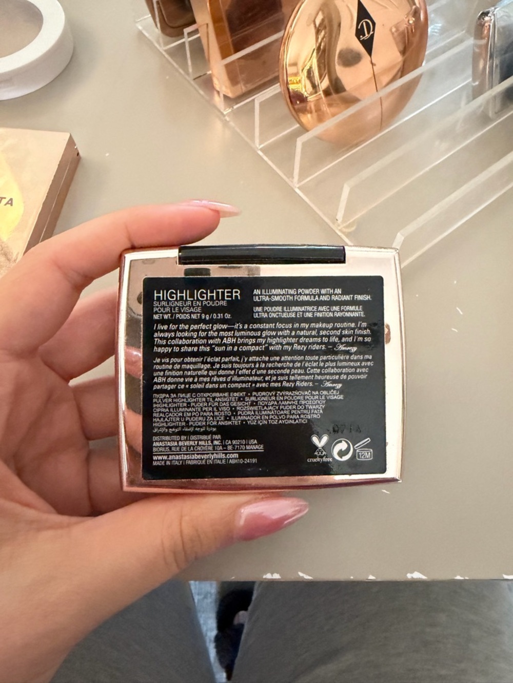 ANASTASIA BEVERLY HILLS AMREZY RARE HIGHLIGHTER - Picture 6 of 7